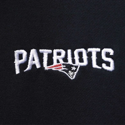 Dunbrooke Navy New England Patriots Craftsman Thermal-lined Full-zip Hoodie In Navy
