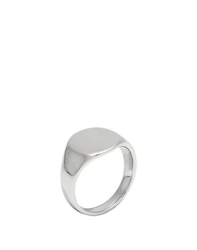 Shop Tom Wood Woman Ring Silver Size 3 925/1000 Silver