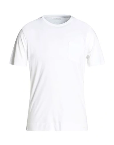 Shop Daniele Fiesoli Man T-shirt White Size S Cotton