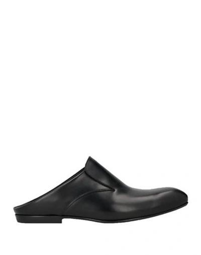 Shop Dries Van Noten Man Mules & Clogs Black Size 9 Leather
