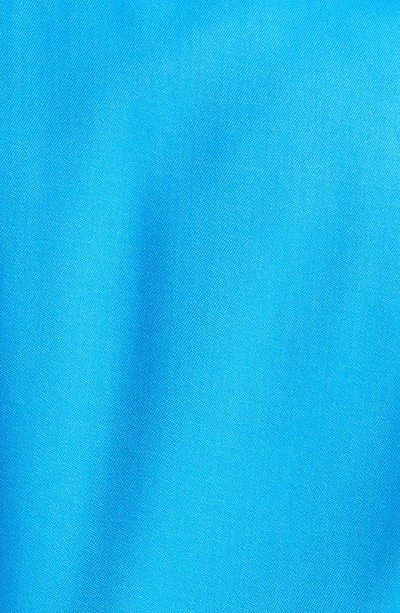 Shop Alexander Mcqueen Wool Grain De Poudre Jacket In Lapis Blue
