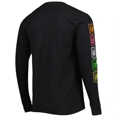 Shop Mitchell & Ness Black Lafc Papel Picado Long Sleeve T-shirt