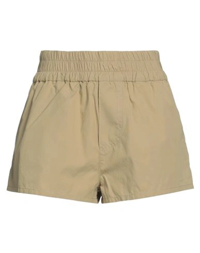 Shop Dsquared2 Woman Shorts & Bermuda Shorts Khaki Size 6 Cotton, Polyamide In Beige
