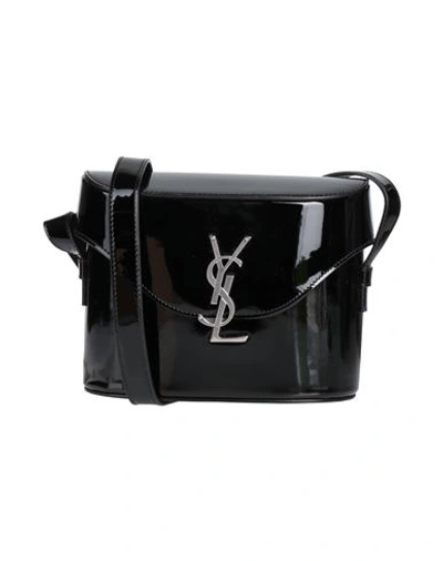 Saint Laurent Woman Cross-body Bag Black Size - Leather In Black