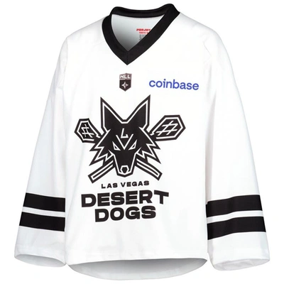 Shop Adpro Sports Youth White Las Vegas Desert Dogs Sublimated Replica Jersey