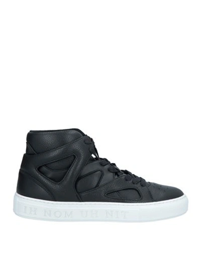 Shop Ih Nom Uh Nit Man Sneakers Black Size 9 Leather