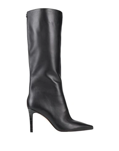 Shop Guess Woman Boot Black Size 11 Leather
