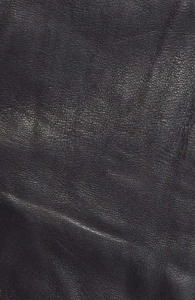 Shop Allsaints Neve Leather Moto Jacket In Black