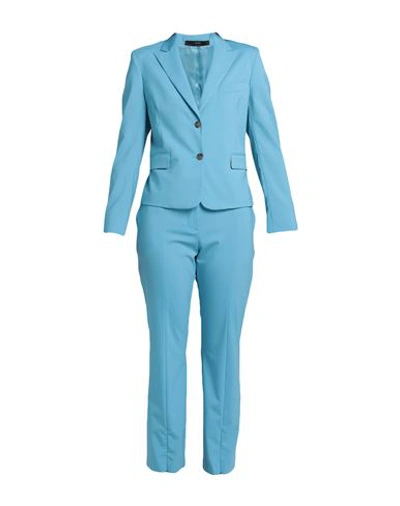 Shop Ps By Paul Smith Ps Paul Smith Woman Suit Pastel Blue Size 10 Wool