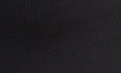 Shop Pacsun Athletics Crop Stretch Cotton Rib Tank In Black