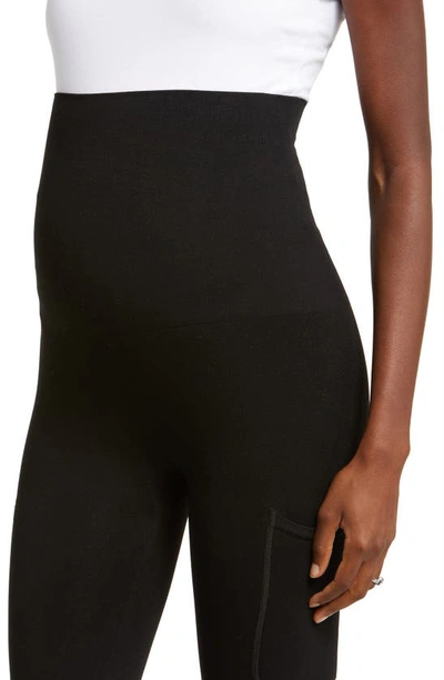 Preggo Leggings Cradle Your Bump Maternity Leggings In Black