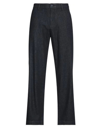 Shop Michael Kors Mens Man Jeans Blue Size 34w-32l Cotton, Polyester