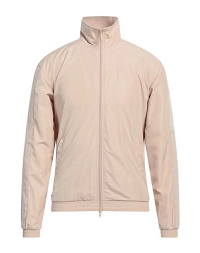 Shop Adidas Originals Man Jacket Beige Size Xs Recycled Polyester