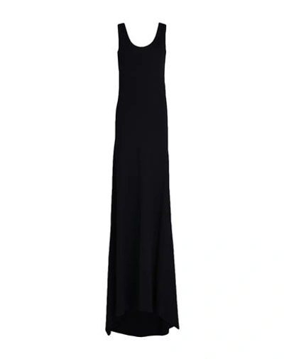 Shop Ann Demeulemeester Woman Maxi Dress Black Size 10 Cotton