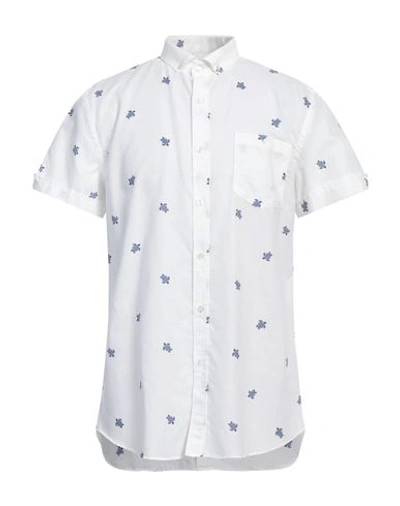 Shop Vilebrequin Man Shirt White Size Xxl Cotton
