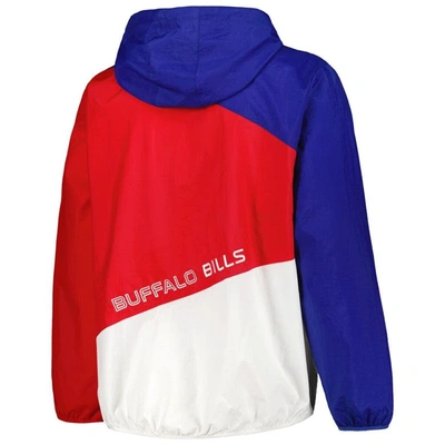Shop Tommy Hilfiger Royal/red Buffalo Bills Bill Full-zip Jacket