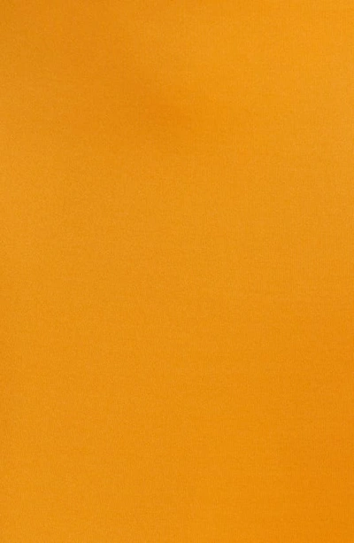 Shop Asos Design Strapless Bandeau Maxi Dress In Orange