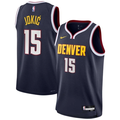 Nike Youth  Nikola Jokic Navy Denver Nuggets Swingman Jersey In Navy