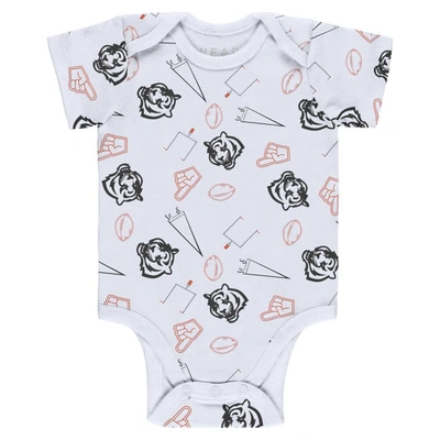 Shop Wear By Erin Andrews Newborn & Infant  Gray/black/white Cincinnati Bengals Three-piece Turn Me Around