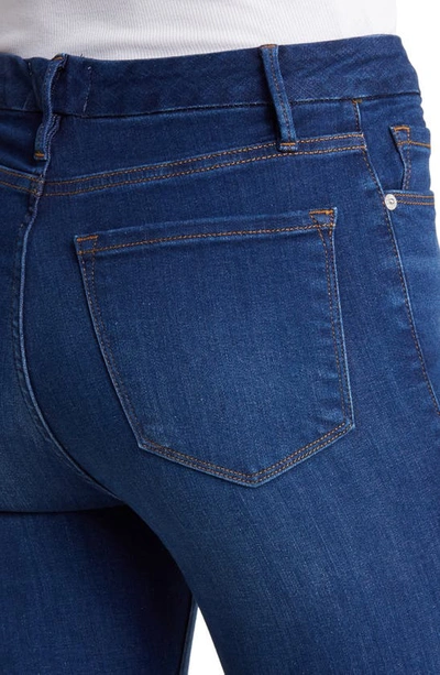 Shop Frame Le Super High Waist Raw Hem Crop Mini Bootcut Jeans In Kettering