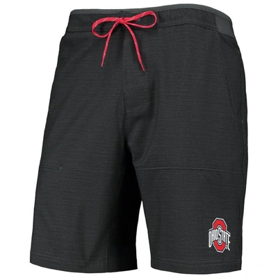 Shop Columbia Charcoal Ohio State Buckeyes Twisted Creek Omni-shield Shorts
