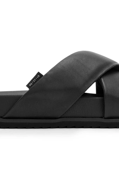 Shop Allsaints Grit Slide Sandal In Black