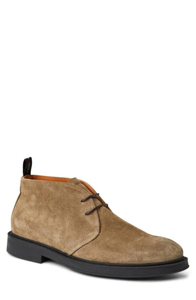Shop Bruno Magli Taddeo Desert Boot In Taupe Suede