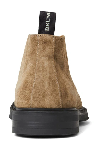 Shop Bruno Magli Taddeo Desert Boot In Taupe Suede