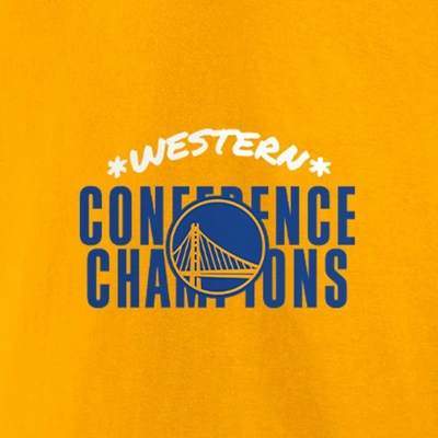 Shop Fanatics Branded Gold Golden State Warriors 2022 Western Conference Champions Balanced Attack Roster
