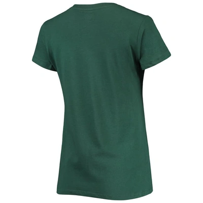 Shop 47 ' Green Minnesota Wild Script Sweep Ultra Rival V-neck T-shirt