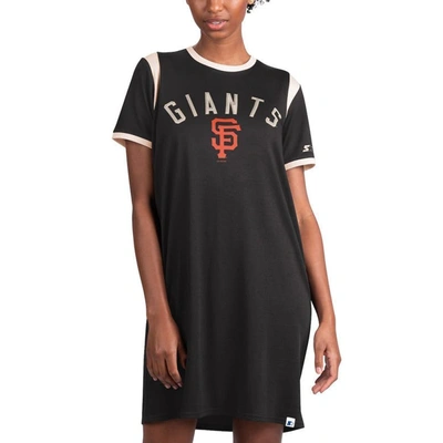 Shop Starter Black San Francisco Giants Playoff Sneaker Dress