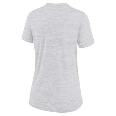 Shop Nike White San Francisco Giants City Connect Velocity Practice Performance V-neck T-shirt