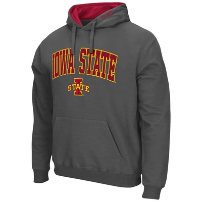 Shop Colosseum Charcoal Iowa State Cyclones Arch & Logo 3.0 Pullover Hoodie