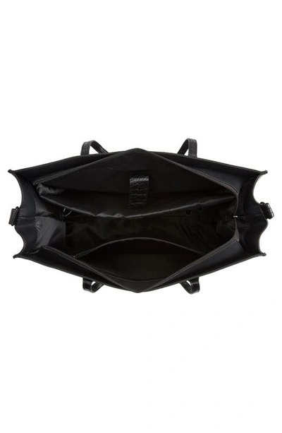 Beis The Work Tote In Black Croc