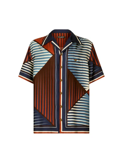 Shop Dolce & Gabbana Shirt In Multicolour