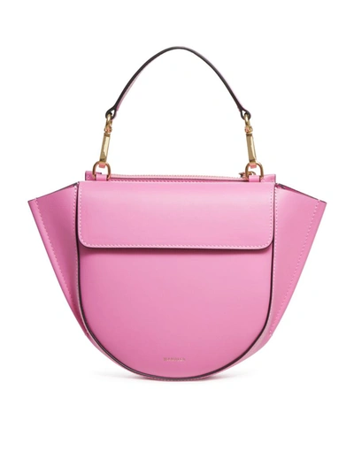 Shop Wandler Handbag In Pink & Purple