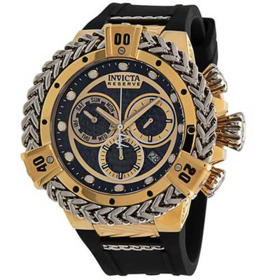 Pre-owned Invicta Men's Watch Reserve Herc Quartz Chronograph Silicone Rubber Strap 33154