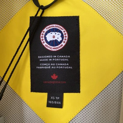 Pre-owned Canada Goose Authentic  Seaboard Jacket Yellow With Tags 750.00 Sold Out