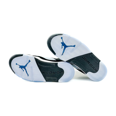 Pre-owned Jordan Ct4838-011 Nike Air  5 Retro Oreo Moonlight Black White Cool Grey Gray