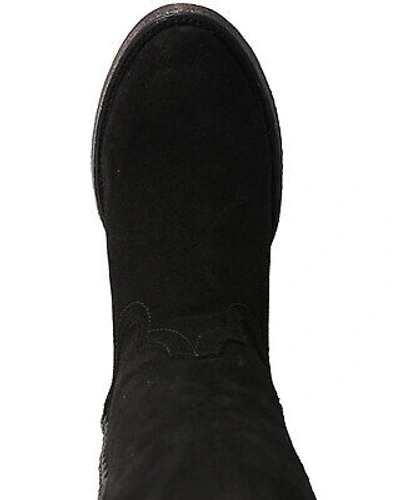 Pre-owned Lane Women's Plain Jane Western Boot - Round Toe Black 10 1/2 M