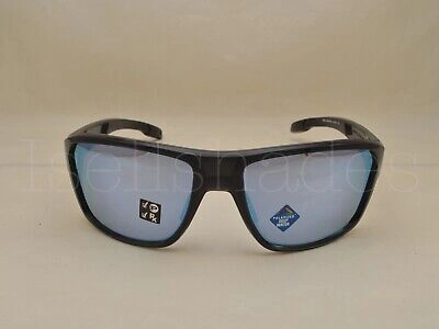 Pre-owned Oakley Split Shot (oo9416-35 64) Black Ink With Prizm Deep Water Polarized Lens
