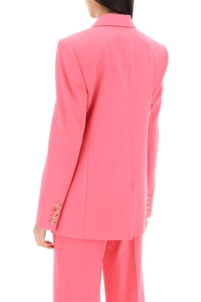 Shop Stella Mccartney Blazer In Responsible Wool Women In Pink