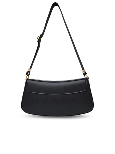 Shop Stella Mccartney Woman S Wave Black Polyester Blend Crossbody Bag