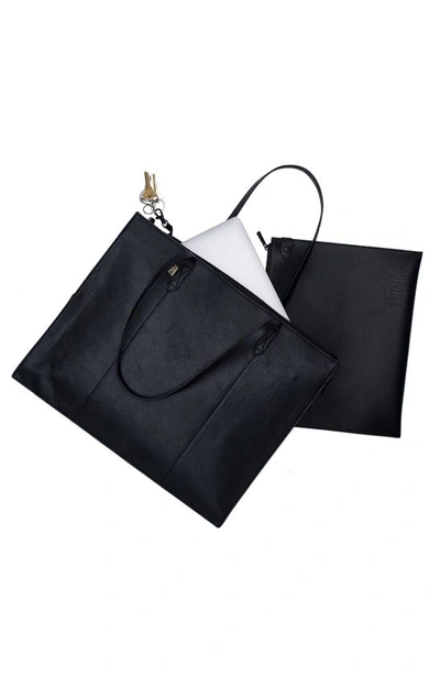 Shop Beis The Work Tote In Black