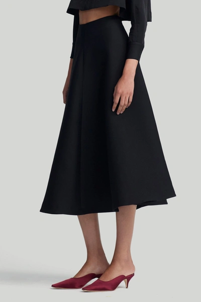 Shop Altuzarra 'varda' Skirt In Black