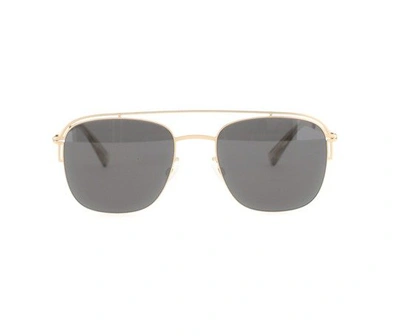 Shop Mykita Square Frame Sunglasses In Gold
