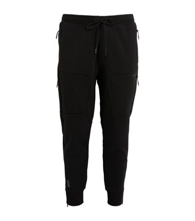 Shop Ralph Lauren Rlx  Double-knit Sweatpants In Black