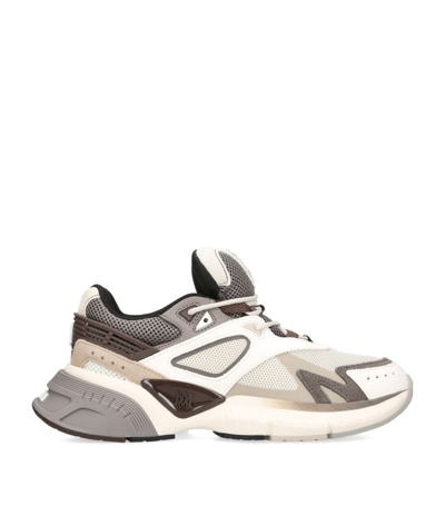 Shop Amiri Leather Ma Runner Sneakers In Brown