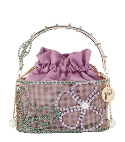 Shop Rosantica Mini Holli Lily Top-handle Bag In Multi