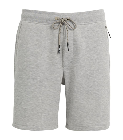Shop Ralph Lauren Magic Fleece Shorts In Grey